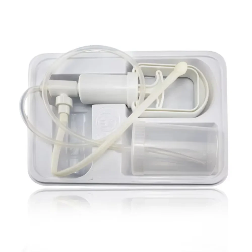 Handheld Nasal Rinse Kit Sinus Irrigation Device - Allergy Cold Relief Medical Tool Portable Sinus Care First Aid for Family Use