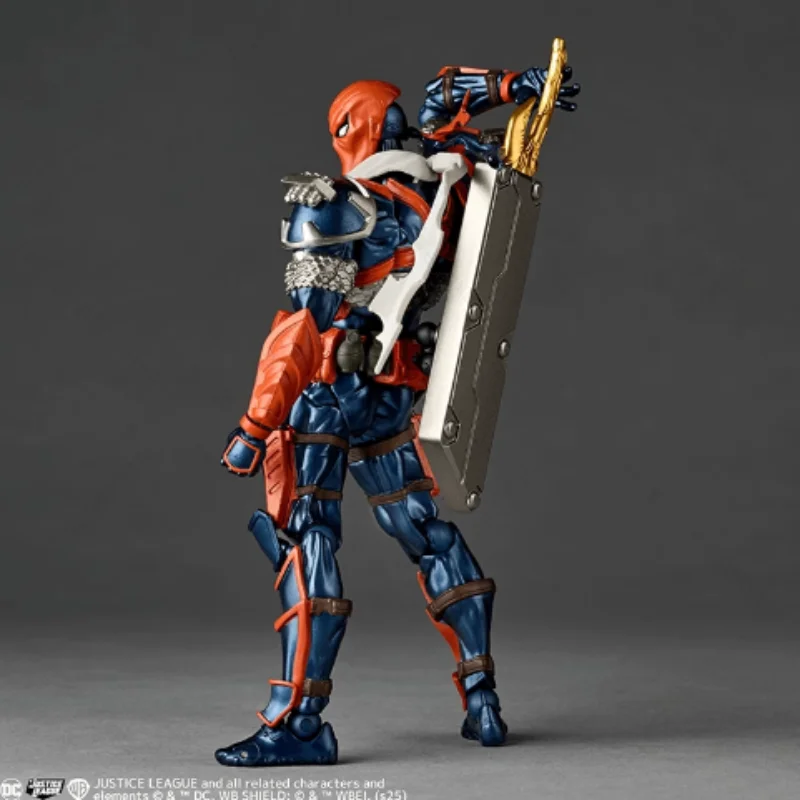 【즉시 배송】카이요도 어메이징 야마구치 리볼텍 데스스트로크 슬레이드 윌슨 버전 1.5 액션 피규어 장난감 모델 선물