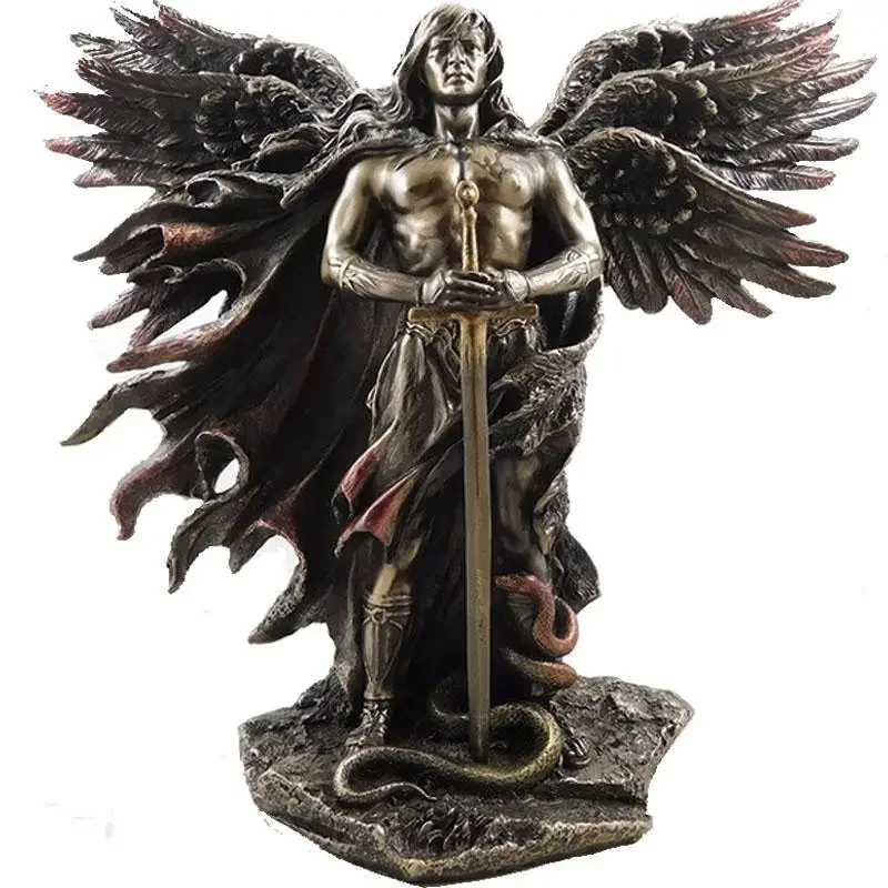 Archangel Metatron Enoch Angel Transformation Religious Statue