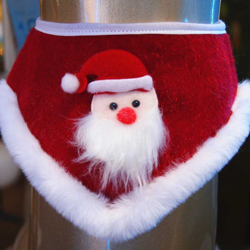 

Christmas Dog Cat Pet Collar Bib Santa Claus Scarf Decorative Saliva Towel Party Supplies Christmas Dog Collar Bib