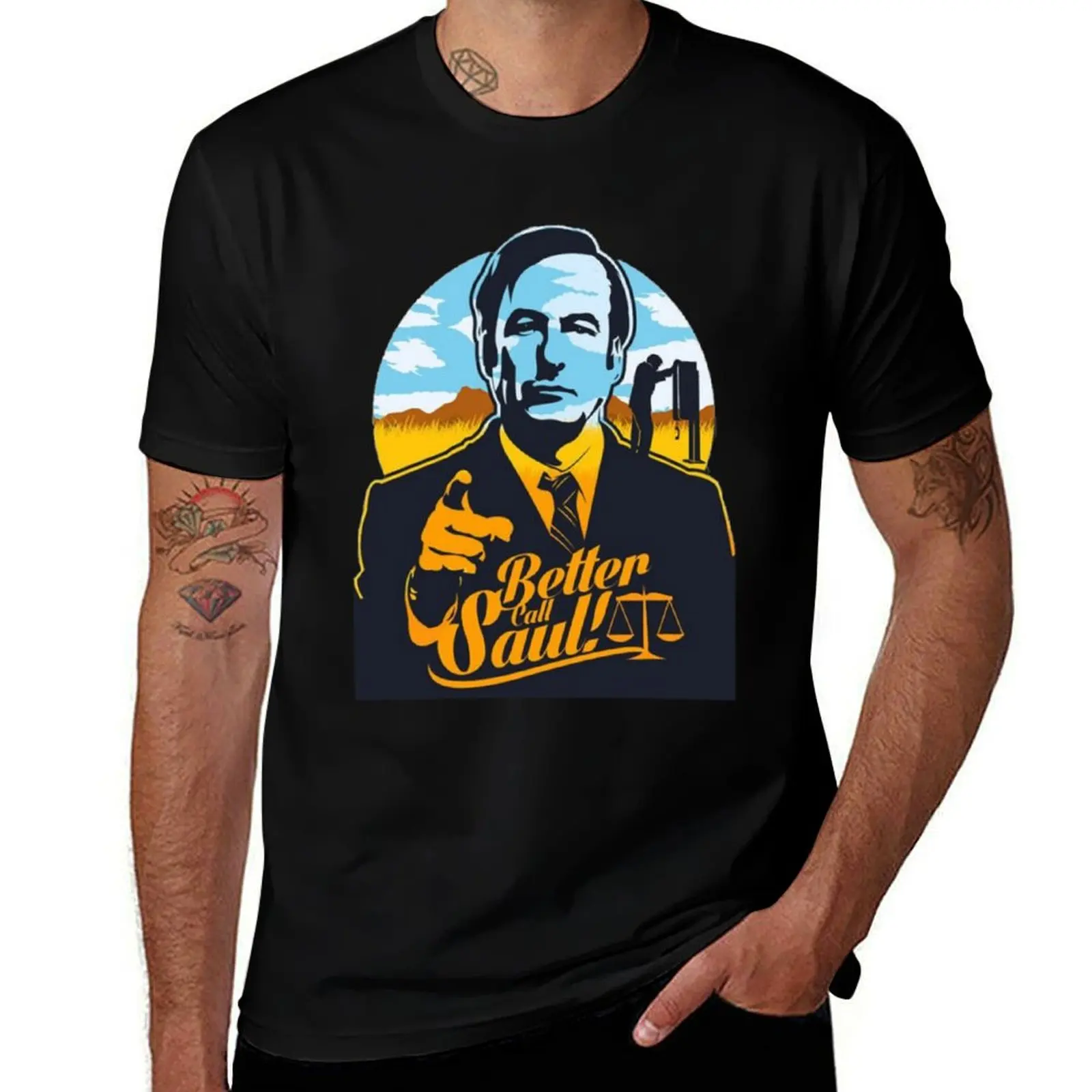 Better call saul T-Shirt Big Size Crew Neck T-Shirt