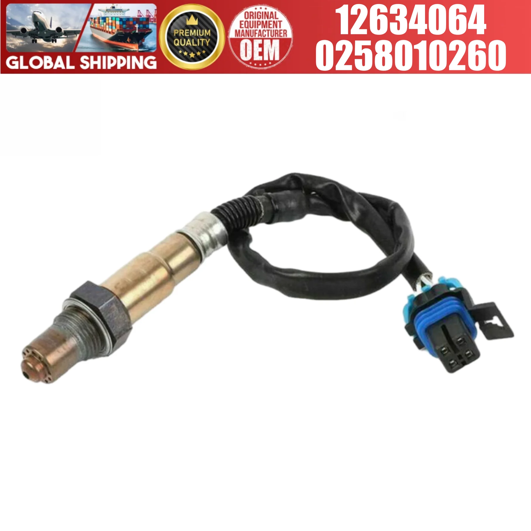 12634064 0258010260 front Oxygen Sensors fit for 2012-2015 Chevy Traverse Buick Enclave GMC Acadia