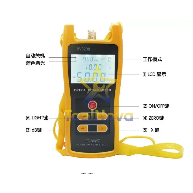 2026*Hotsale* Handheld optical power meter stable light source integrated machine combination JW3208 + JW3109