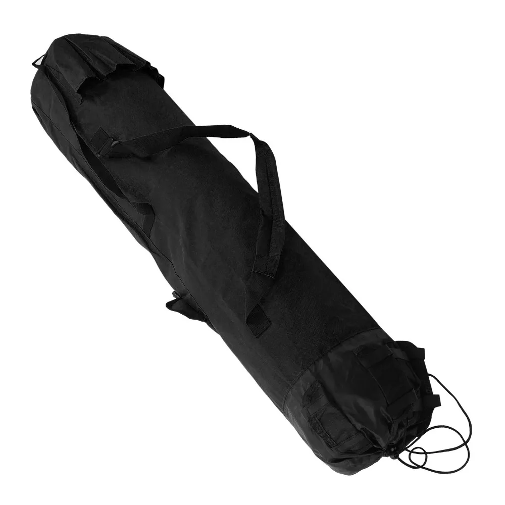 Large Capacity Fishing Rod Bag Drawstring Closure Holds 5 Poles Rod Holder Bag 600D Oxford Fabric Fishing Pole Bag Outdoor Use