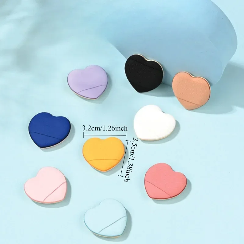 15 個の親指エアクッションミニパウダーパフフェイスコンシーラールースパウダーメイクアップドライおよびウェットパウダーパフ