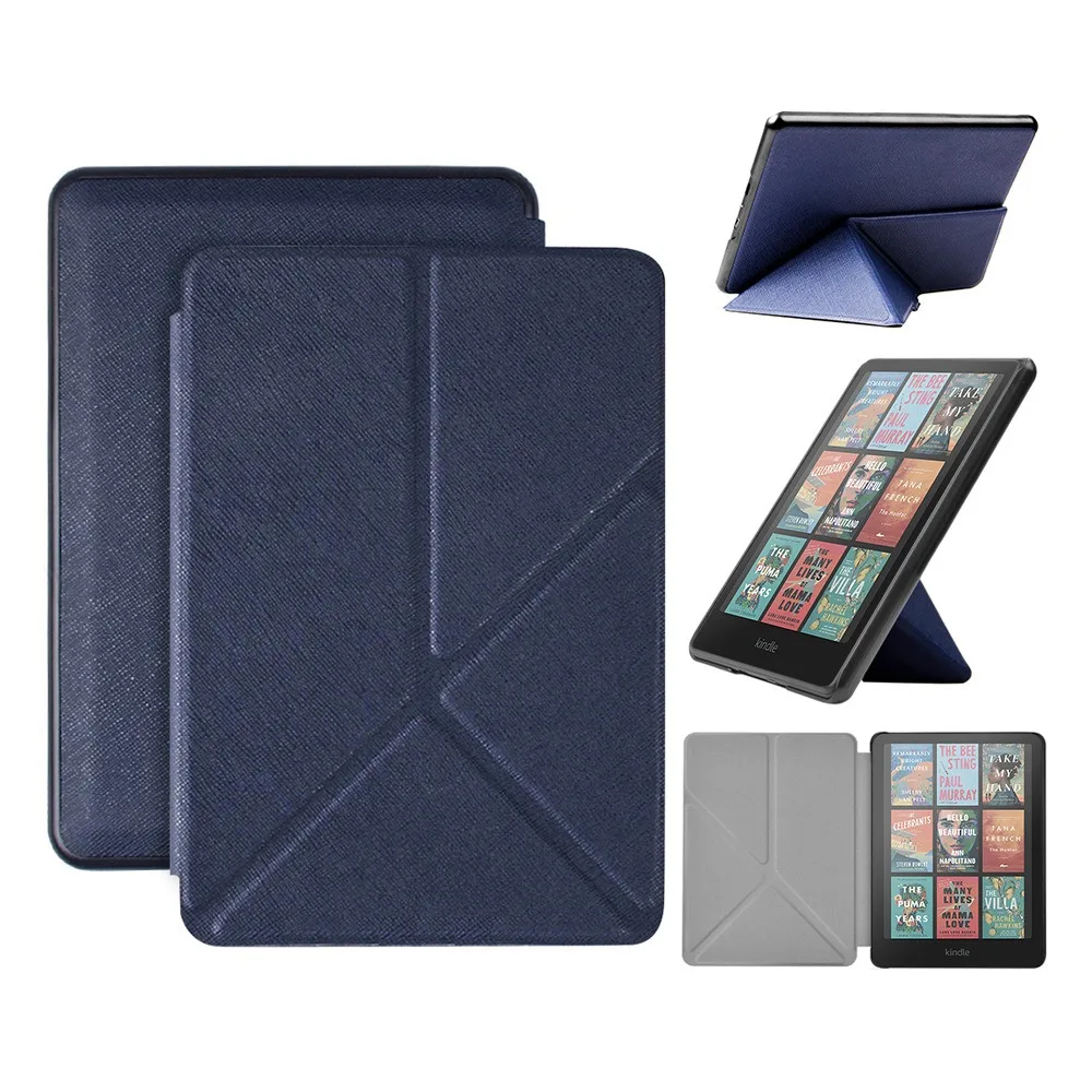 Case for All-new 7' Kindle Paperwhite (12th-2024) and Colorsoft 7 Inch Model No. SA569P SA568B Origami Standing Shell Cover 7'