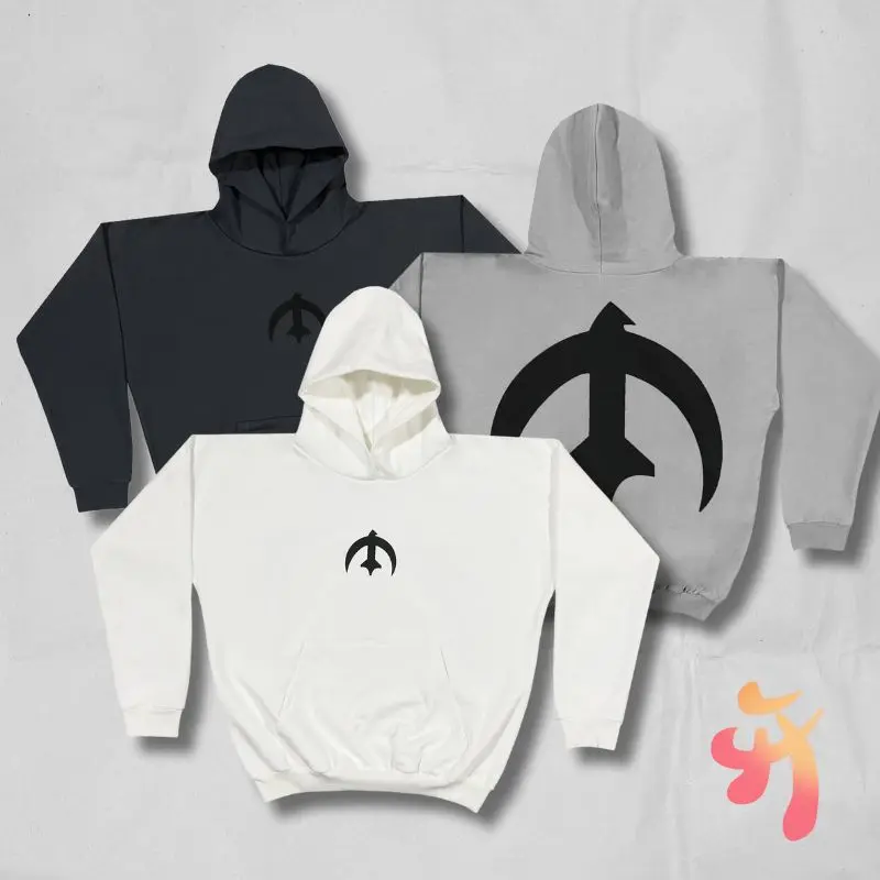 

Oversized Kanye Vultures Hoodys Men Women Double Sided Graffiti Bald Eagle Print Casual Street Heavy Duty Cotton Fleece Hoodie