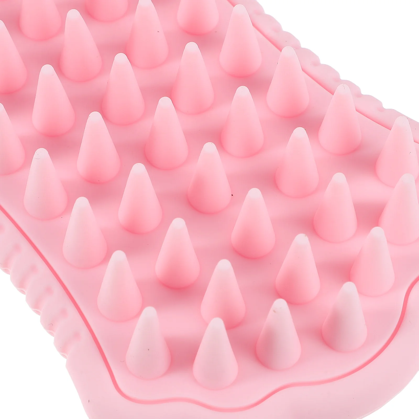 

2pcs Massage Hair Scalp Brush Silicone Body Scrubber Gentle Bristles For Shower Bathing Exfoliating Scalp Care Tool