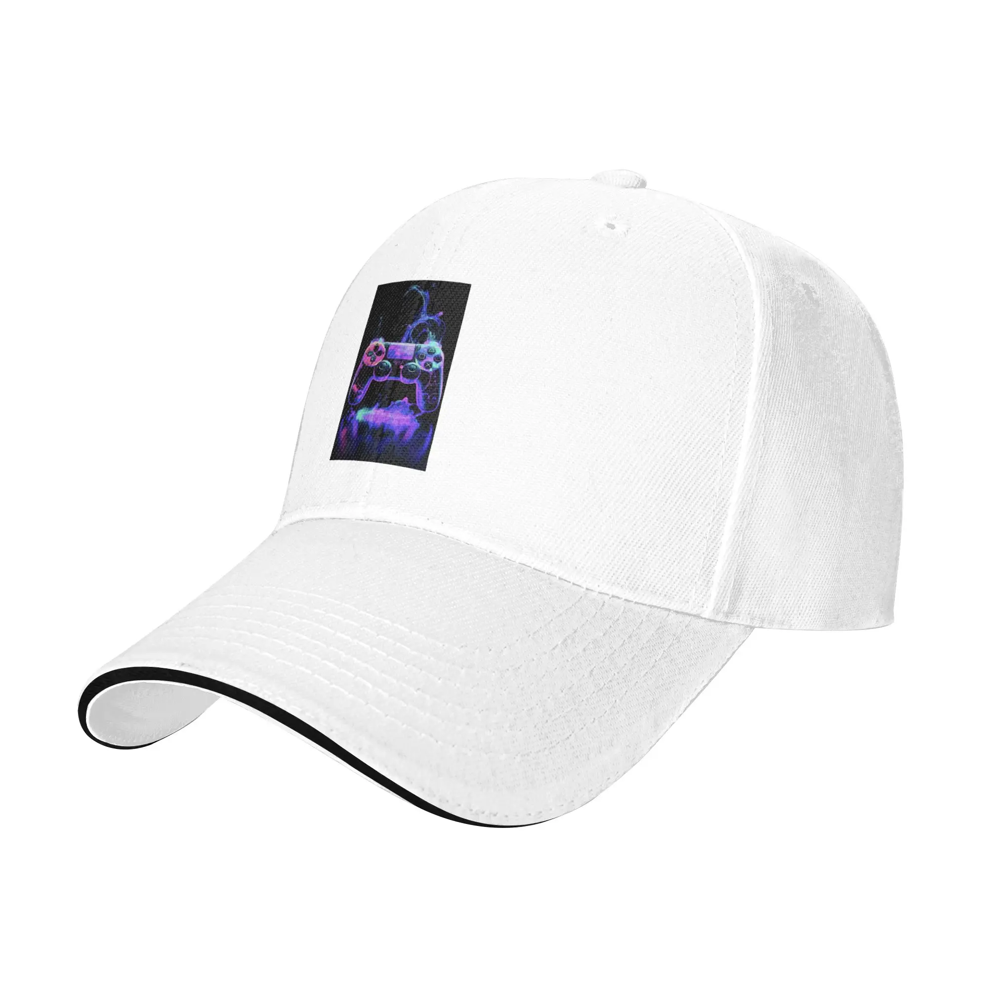 Gamer Life Gaming Cap Fashion Casual Baseball Caps Adjustable Hat Hip Hop Summer Unisex Baseball Hats Customizable Polychromatic