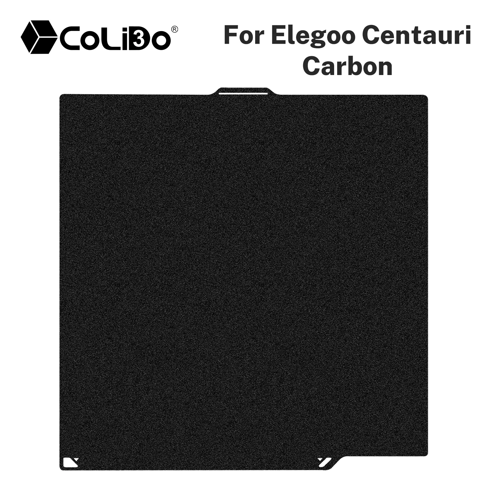 For Elegoo Centauri Carbon Plate Textured PEI Sheet for Centauri Carbon 3D Printer Heatbed PEI Double-Sided Printing Build Plate