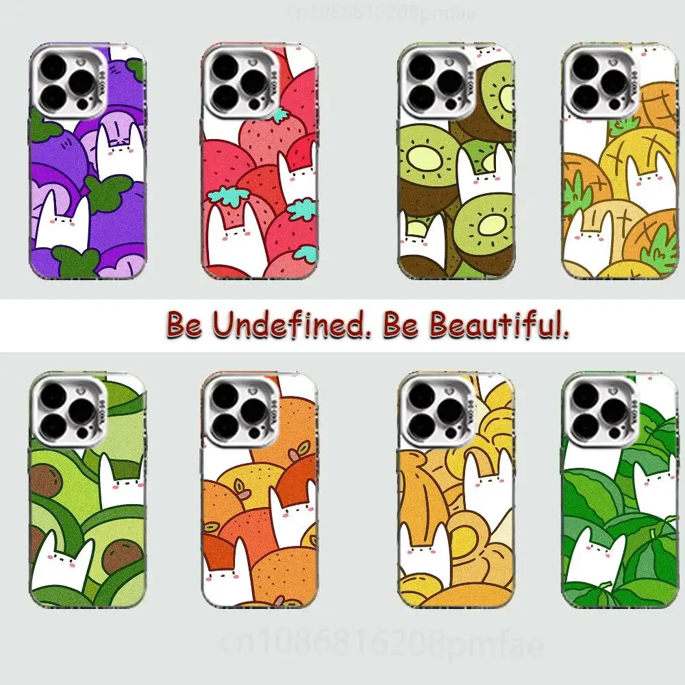 

Fruity Meow Planet Hard Phone Case for IPhone 17 16 15 14 13 12 11 Pro Max Plus16E X XR XS Max shockproof Full Cover