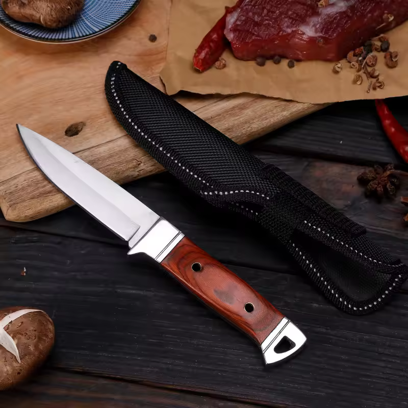 Stainless Steel Utility Knife Boning Knife Kitchen Cleaver Meat Paring Knife Outdoor Barbecue Fishing Portable Pocket knife