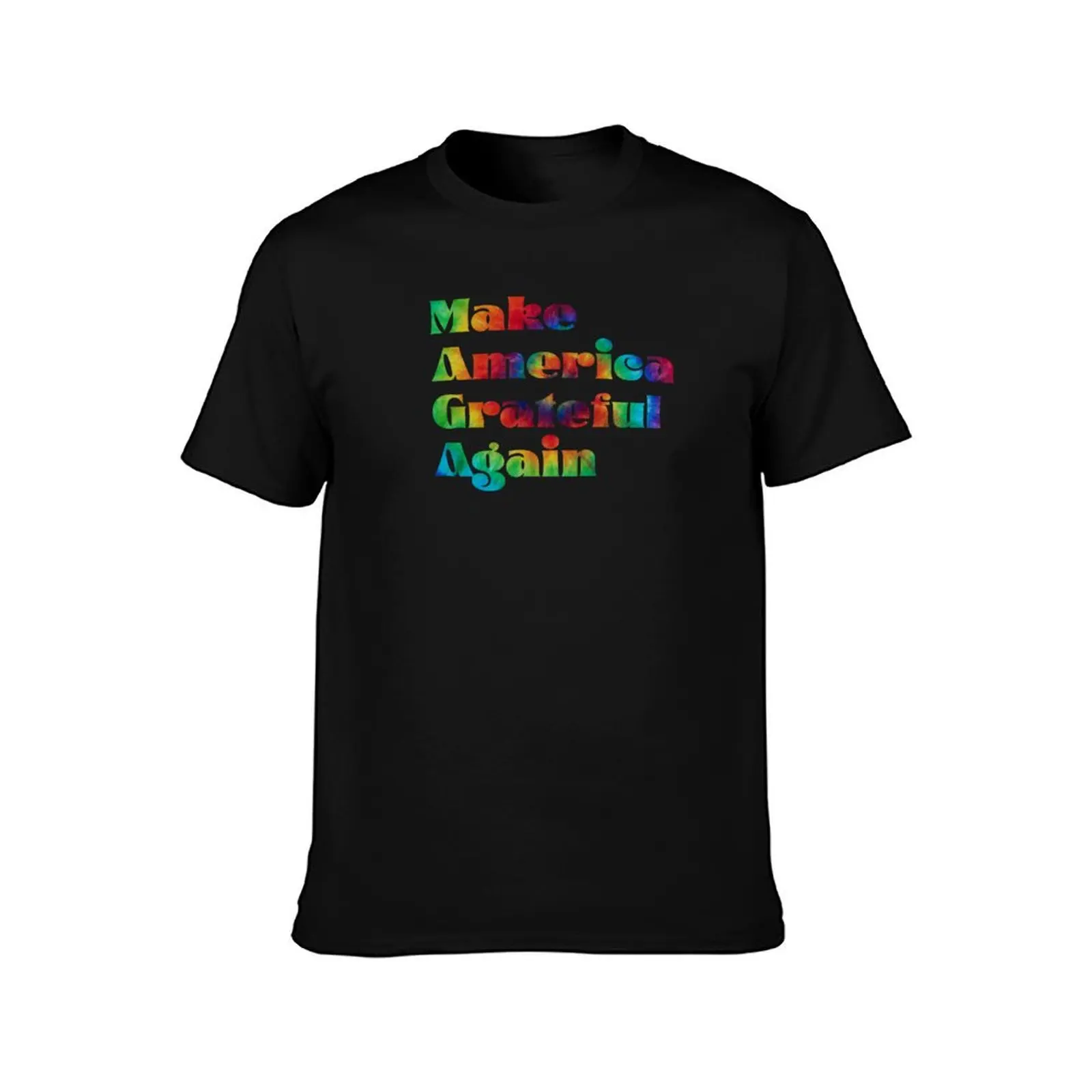 Make America Grateful Again T-Shirt Work Outdoor Short Sleeve Tee T-Shirt