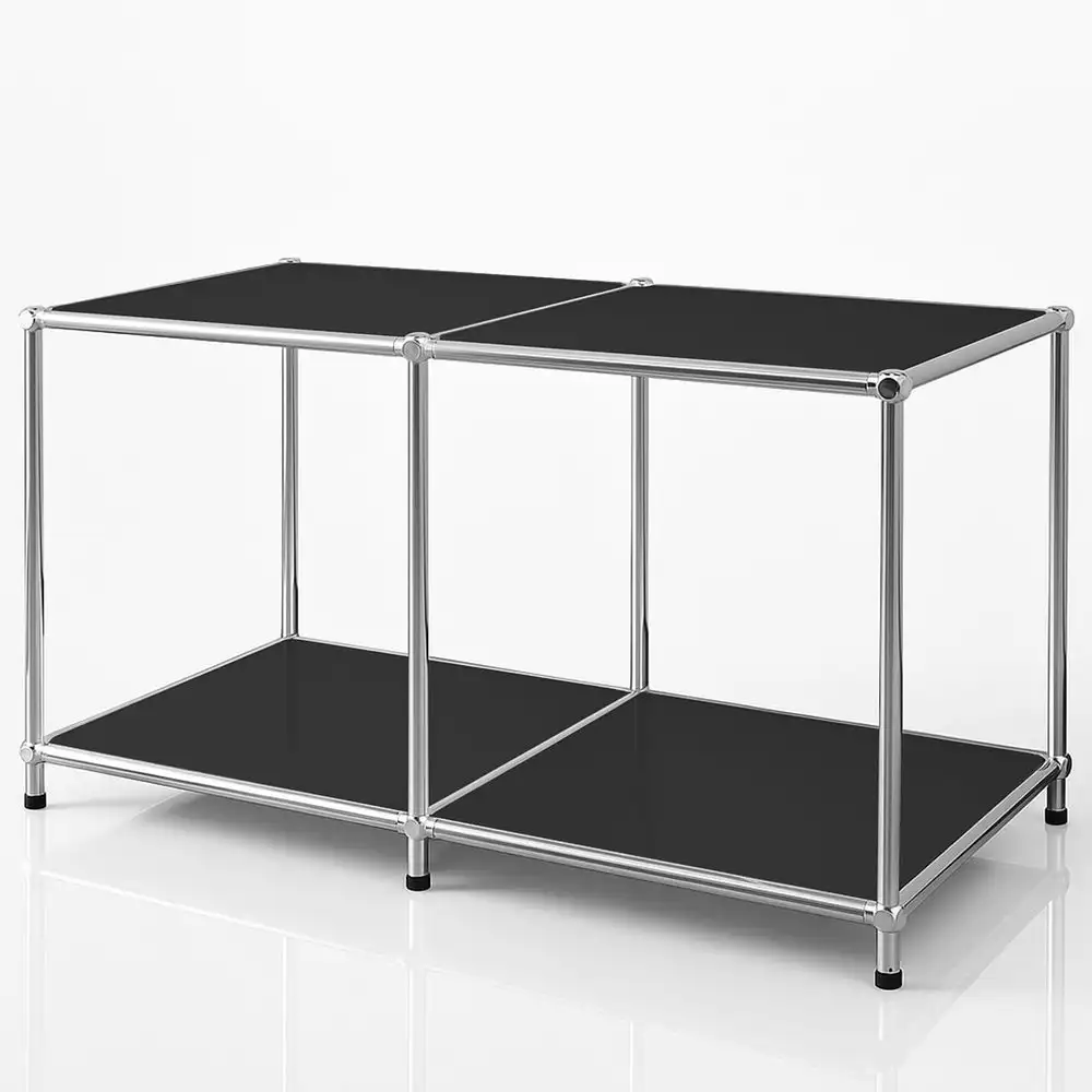 FLOORDIREKT Metallregal Concept Epure MK-016 - Sideboard & Ablageregal mit offenen Flächen - in 4 Farben