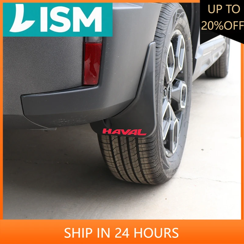 

NEW1 For Haval H3 2024 2025 Car Styling Mudguards Plastic Fender Cover Flares Splash Guard Cover Exterior Mud Flaps Auto Accesso