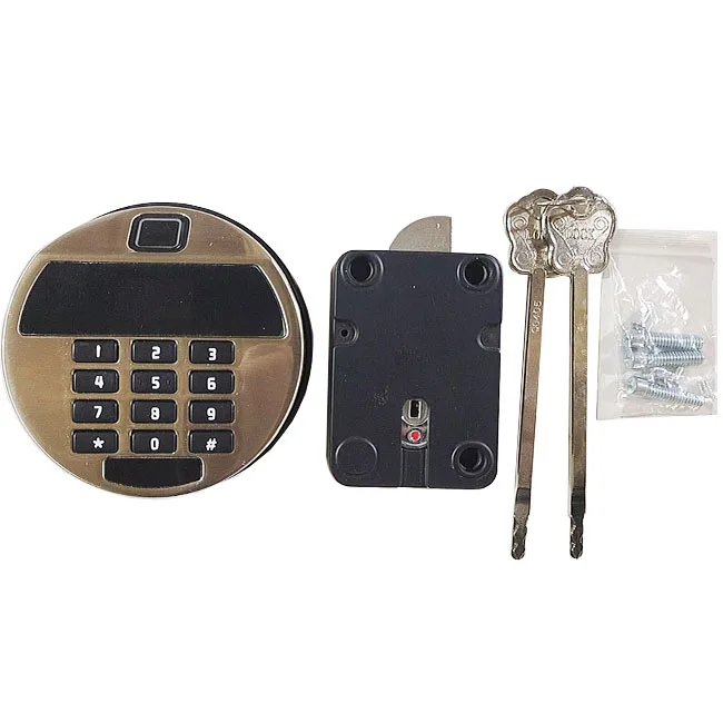 New Design LS-218 Safe Fingerprint  with Emergency Key for Safe Box, Cash Door,  Only Two Part ,easy to Install