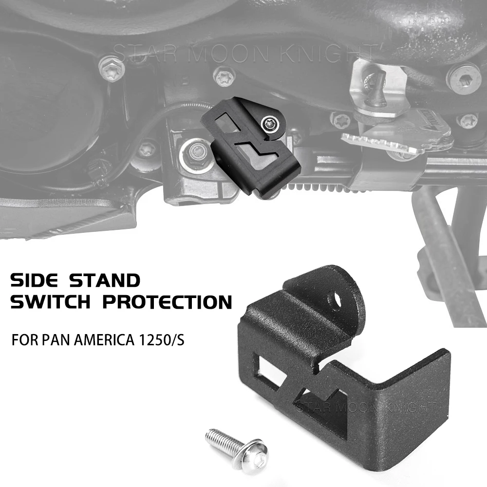 

Новые аксессуары для мотоциклов, боковая подставка, защита переключателя, защитный чехол для RA1250 Pan America 1250 S 2021 2022-