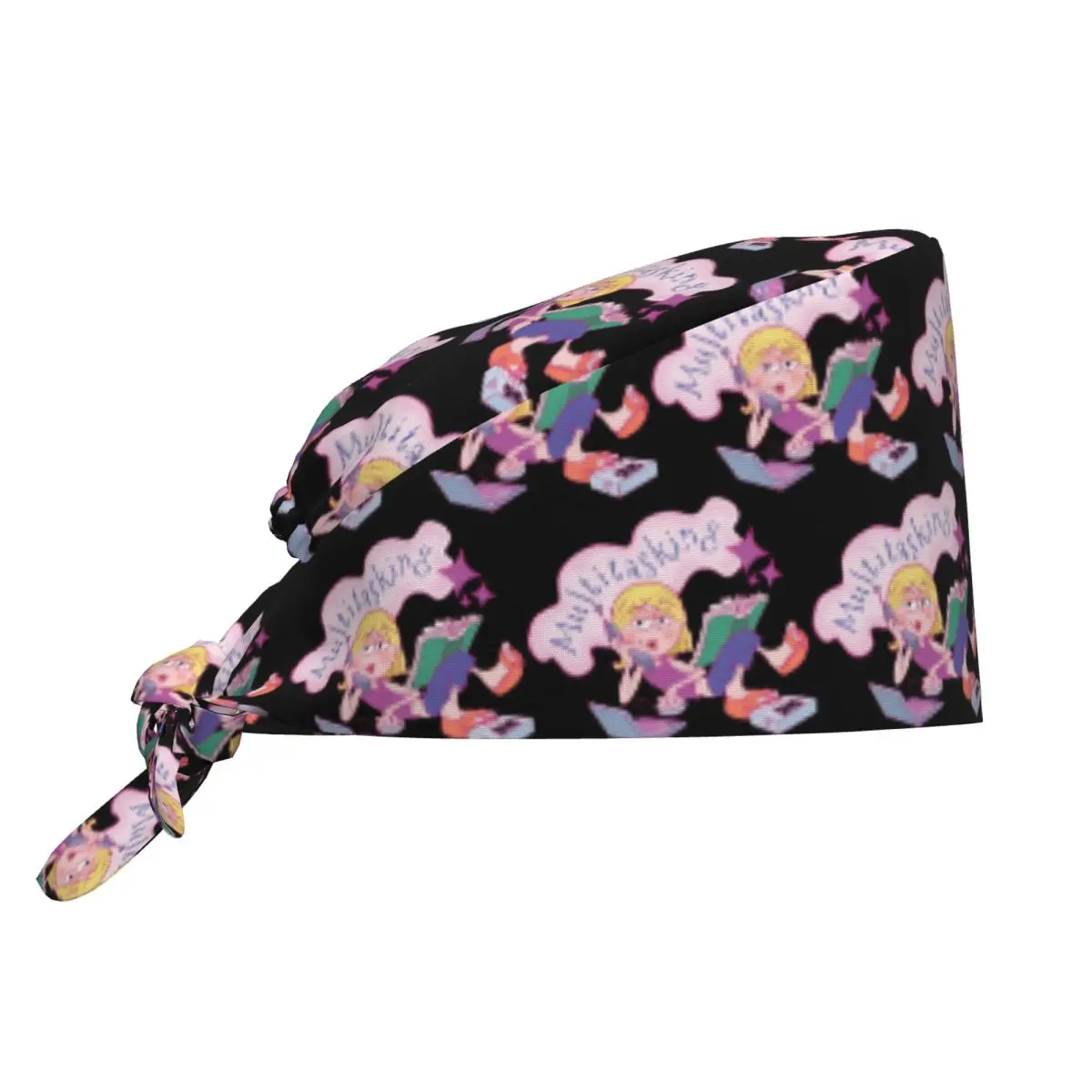 

Nurse Hat Lizzies Cartoon McGuires Scrub Caps Trendy Medical Hat For Unisex Women Holder Long Hair Design Working Caps