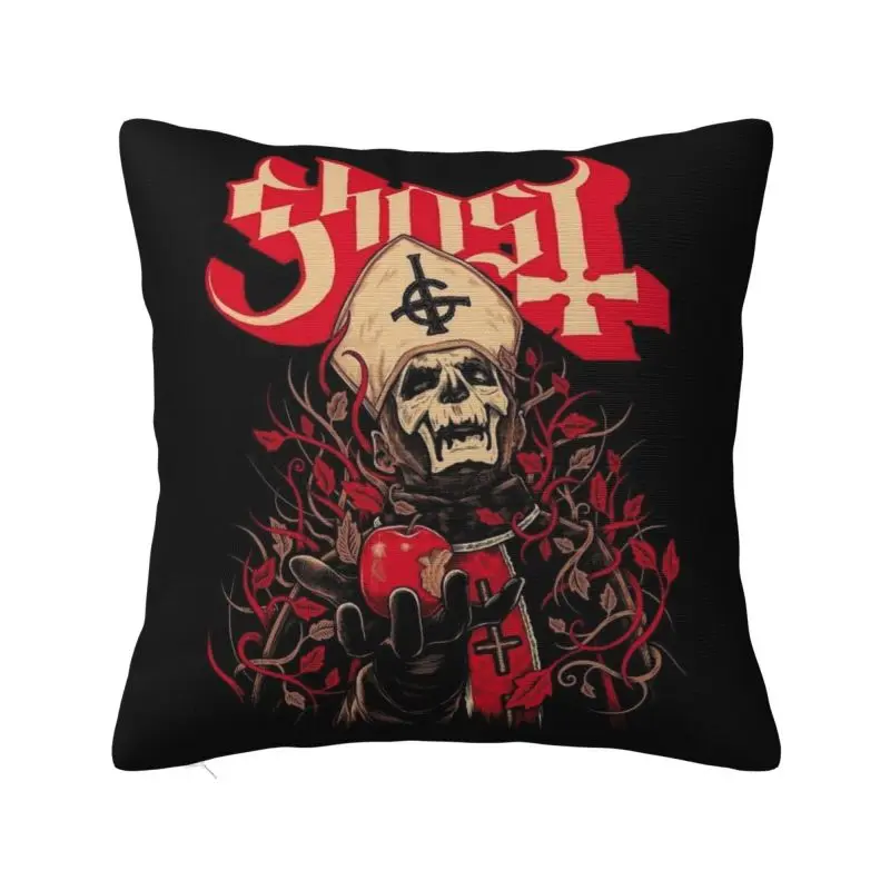 

Custom Music Band G-Ghostes Square Pillow Case Decoration Cushions Throw Pillow for Car Double-sided Printing
