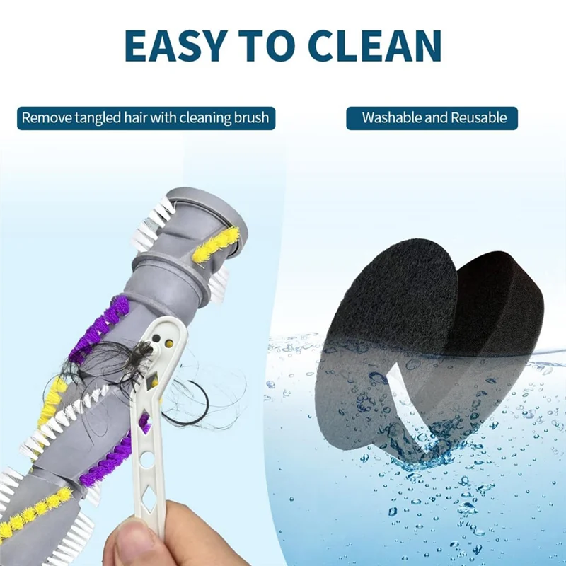 ABMH-قطع غيار المكنسة الكهربائية البديلة لبيسيل كلينفيو دوارة الحيوانات الأليفة Crosswave 2252 2253 2254 2258 2486 2488 2489