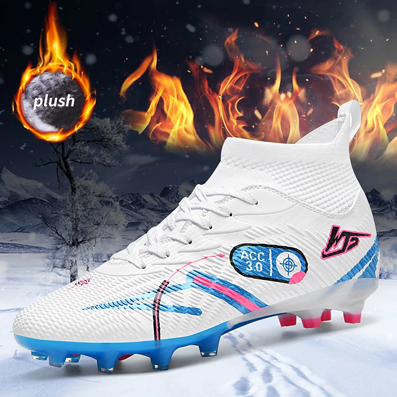 

2026 Football Shoes Society Soccer Cleats High Quality Football Boots Men Soccer Shoes Sport Sneakers Teenagers Match Cleats Out