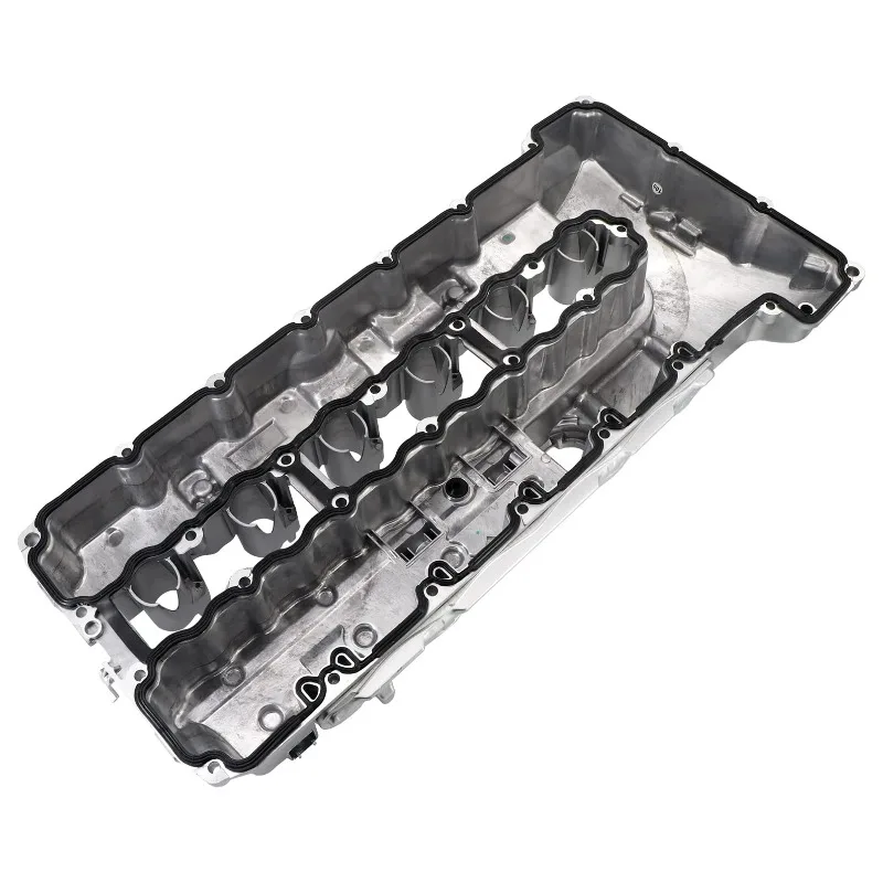 11127565284 N54 Aluminum Engine Valve Cover for BMW 135i 335i 335xi 335is 535i xDrive 740i X6 Z4 E88 E82 E90 E91 E92 E93 3.0L view 6
