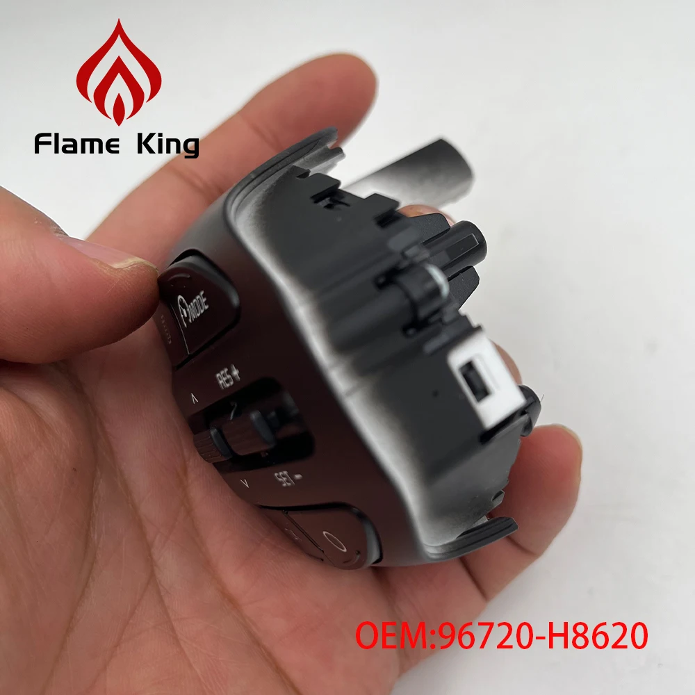 Flame king For Kia K2 RIO X-LINE 4 Original parts Multifunction Steering Wheel Bluetooth Fixed Speed Cruise Control Switch