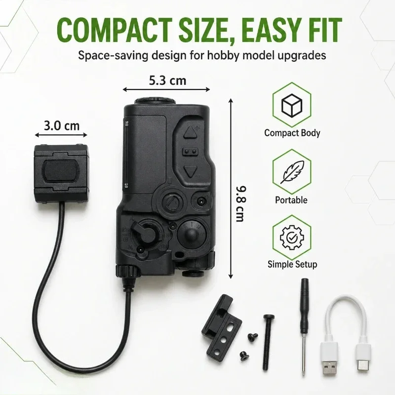 Shock‑Resistant Hobby Model Battery Module Unit Tunable Adjustment Structure Nylon‑Metal Accessory For Hobby Model DIY Build