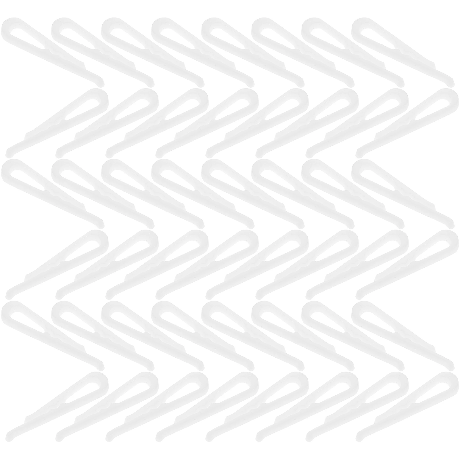 

100pcs Clothing Plastic Shirt Sleeve Sock Tie Clothes Protection Clip Folding Fabric Protector Garment Sewing Accessories