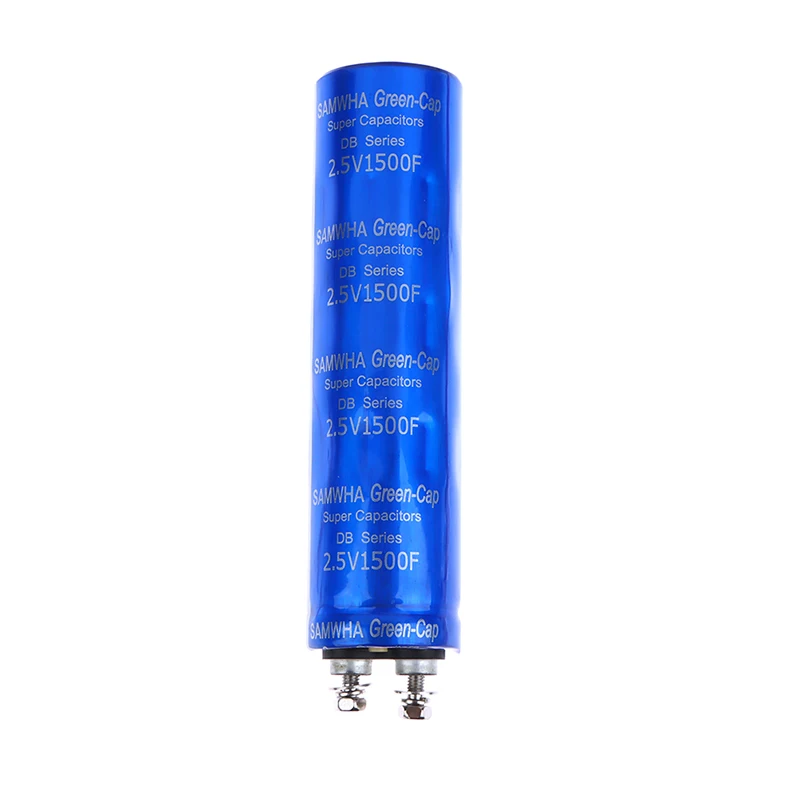 1 PCS 2.5V1500F Super Farad Capacitor Grande Capacidade Usado Para Módulo Retificador Automotivo