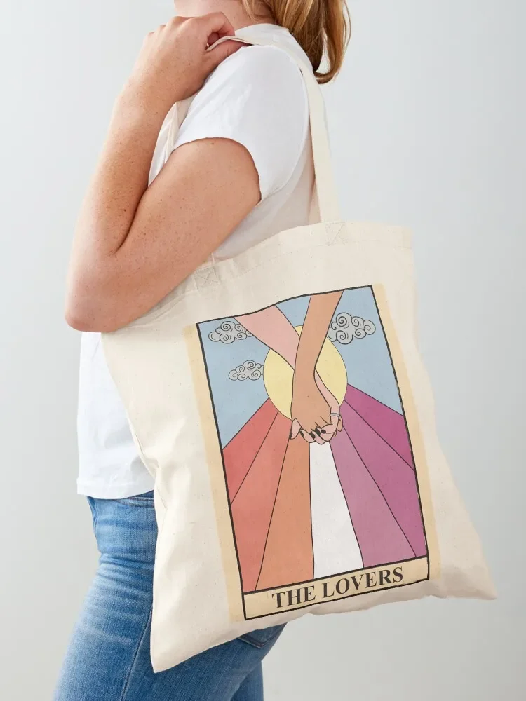

The lovers lesbian tarot card Tote Bag Gift bags shopper bags for women tote bag men tote bag