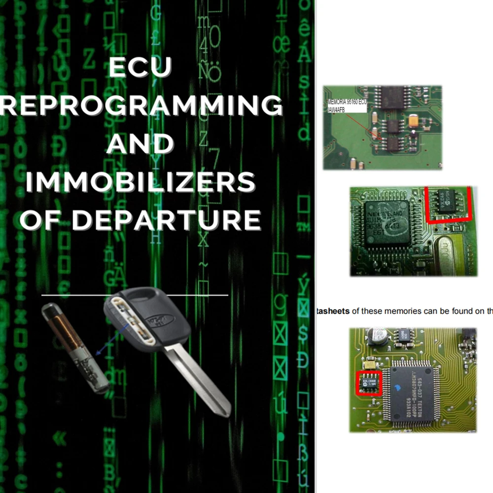 Ebook PDF ECU Repair Guide EPROM Test Digital Smd Welding Ecu immobilizer Technical Manual