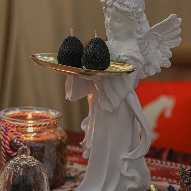 French Candlestick Home Decoration Porch Room Decorations Gift Candle Holder Desktop Decor Candlestick Candelabro Candlesticks