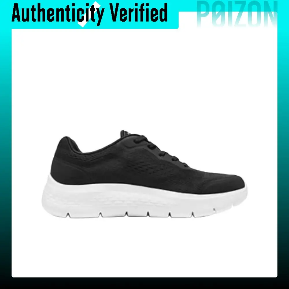Skechers GO WALK Abrasion Resistant Low top Walking Shoes Women's Black 125526-BLK view 5