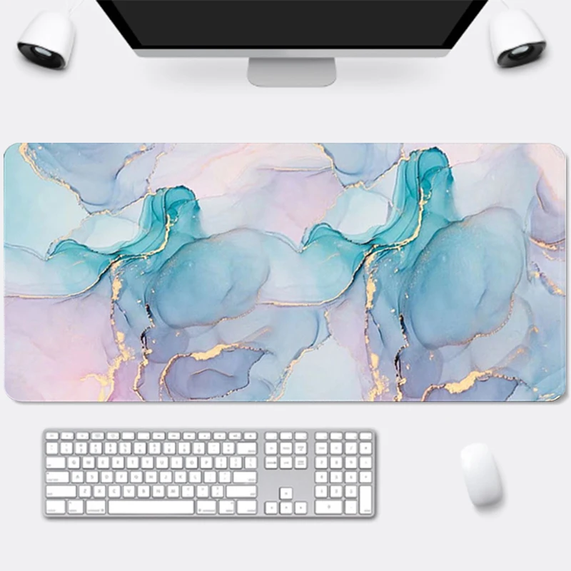 

Mousepad Gradient Color Line Natural Rubber Desk Rug PC Desk Mats Design Mousepads Large Gaming Mousepad Office Keyboard Mat