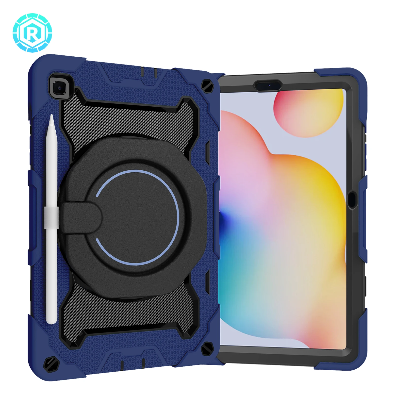 For samsung Galaxy Tab S6 Lite P620 P625 P627 10.4 2024 Case P610 Protective Rugged Shockproof Cover 360° Heavy Duty Armor Case