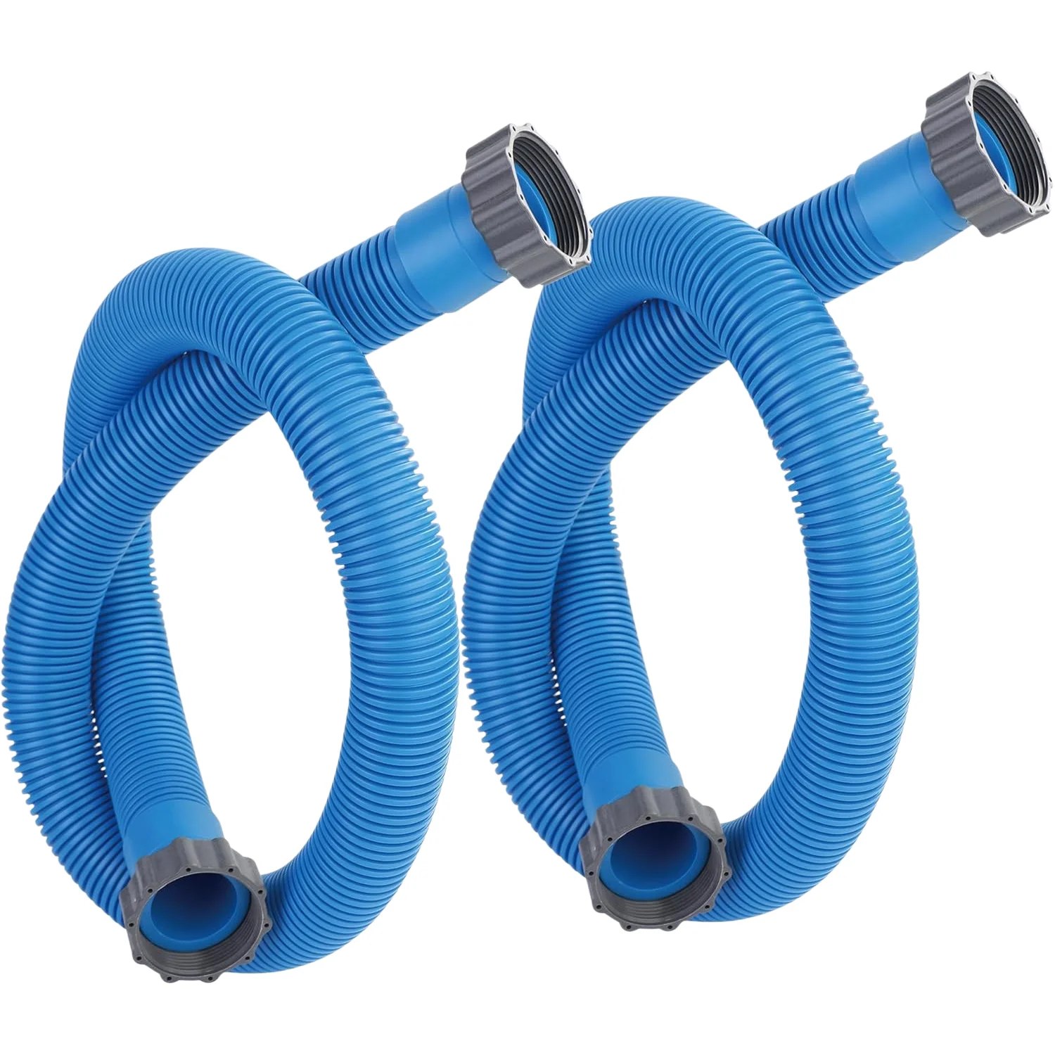 1/2PCS 150cm Pool Filter Pump Hose Pool Sand Filter Pump Hose for 1.5in Diameter Replacement Pool Hose for Above Ground Pools