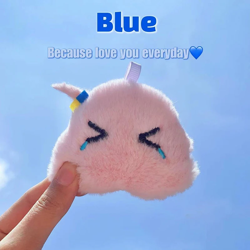 Anime Bocchi The Rock Plush Funny Cartoon Doll Toy Keychain Kawaii Fluffy Soft Stuffed Toy Backpack Pendant Schoolbag Decoration