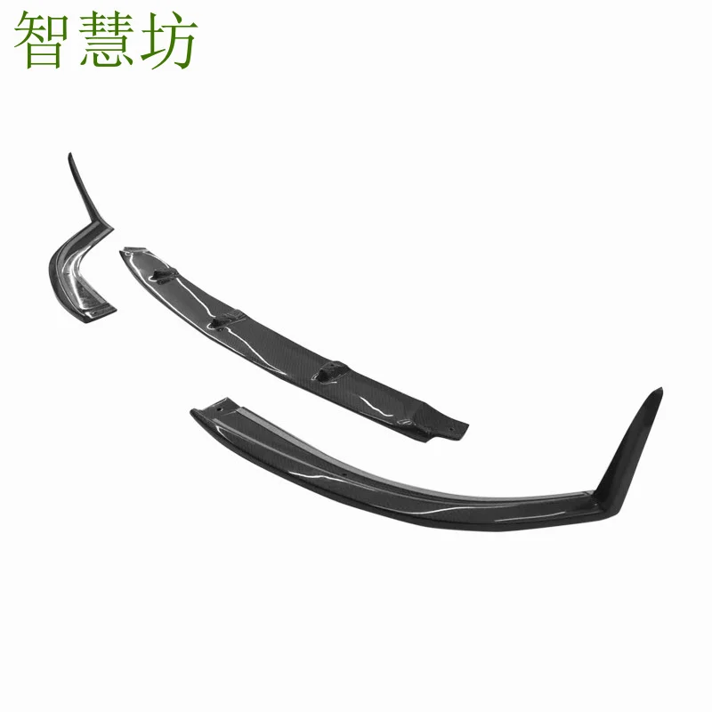 

Подходит для Mercedes-Benz W205 C63 2015-2021 годов выпуска, модифицированный передний сплиттер/губа/накладка на бампер в стиле C63 из карбона