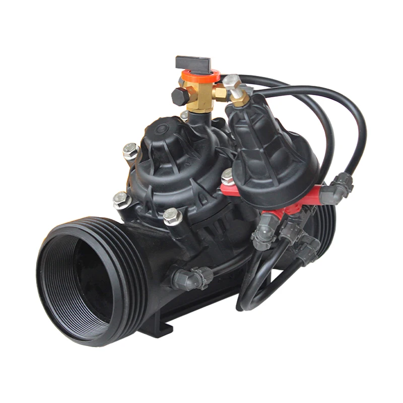 2025 Valvola manuale con riduzione della pressione per irrigazione agricola Valvola a goccia da 3 pollici Valvole di controllo idraulico