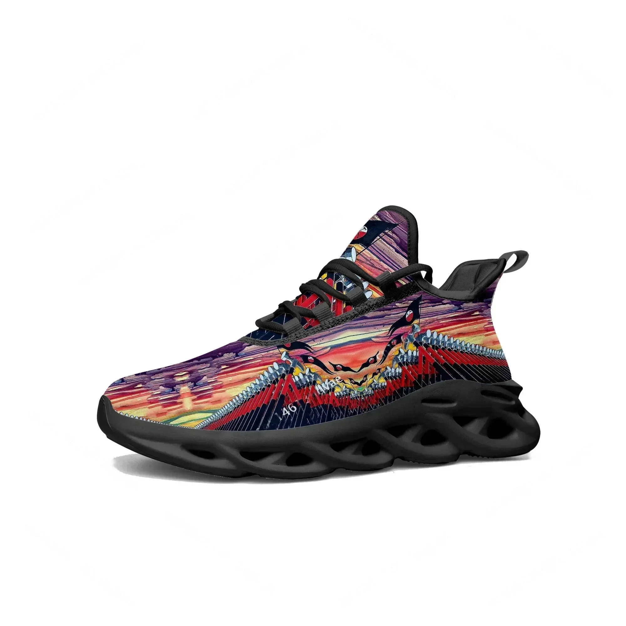 

We'Re P-Pink Just Two Lost Souls The Wall Flats Sneakers Men Women Sport Run High Quality F-Floyd Mesh Footwear Tailor-made Shoe