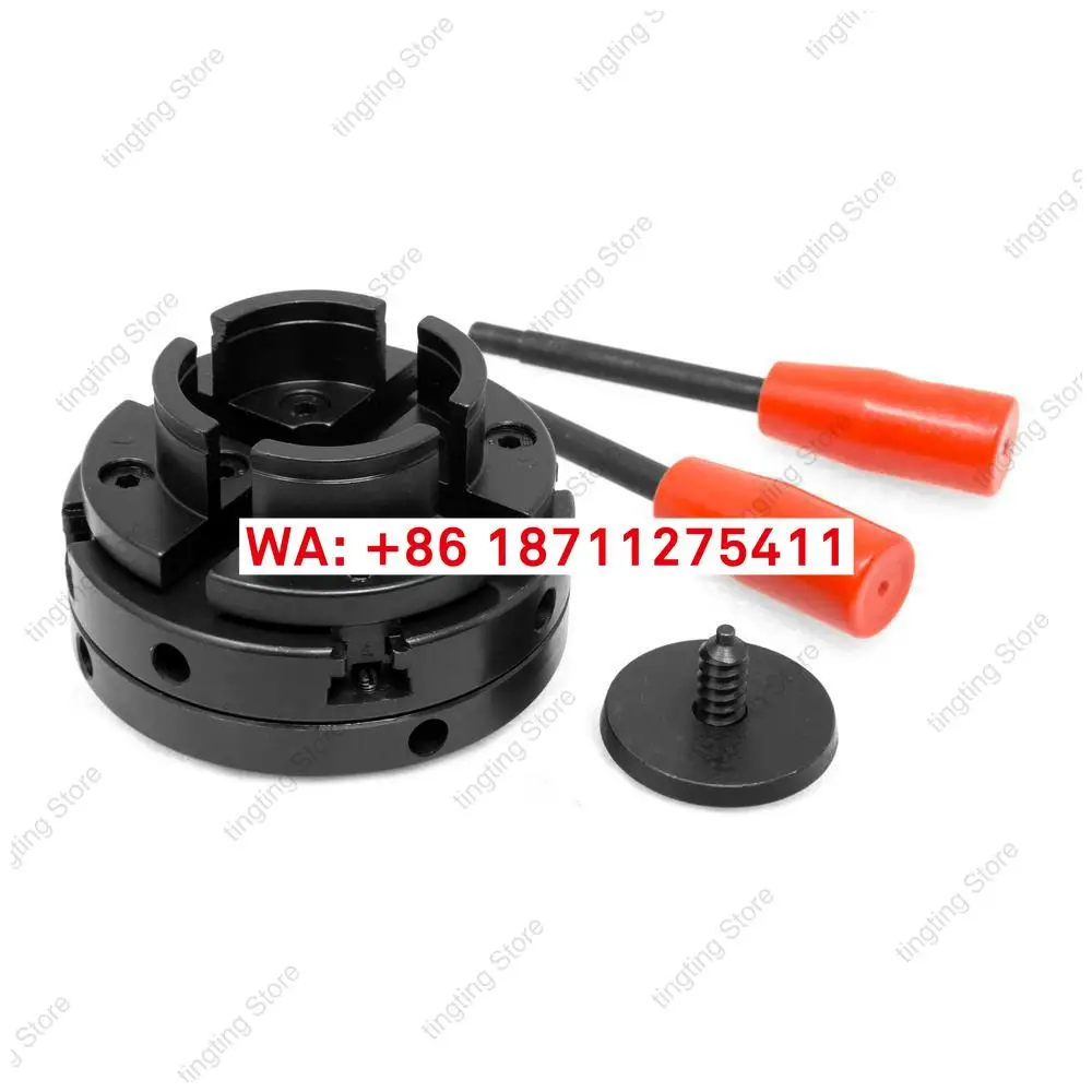 

Machine Tool Wooden Rotary Lathe Chuck Accessories 4-inch A-type 4-jaw Self centering Clamping