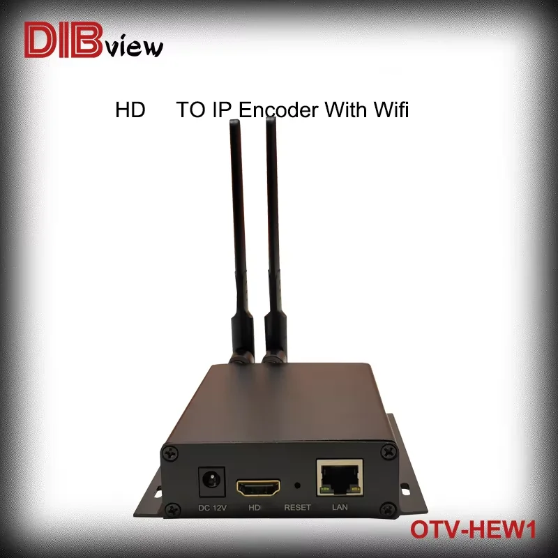 Streaming H265 HEVC RTMP RTSP HD IPTV Video Live IP Encoder With Wifi