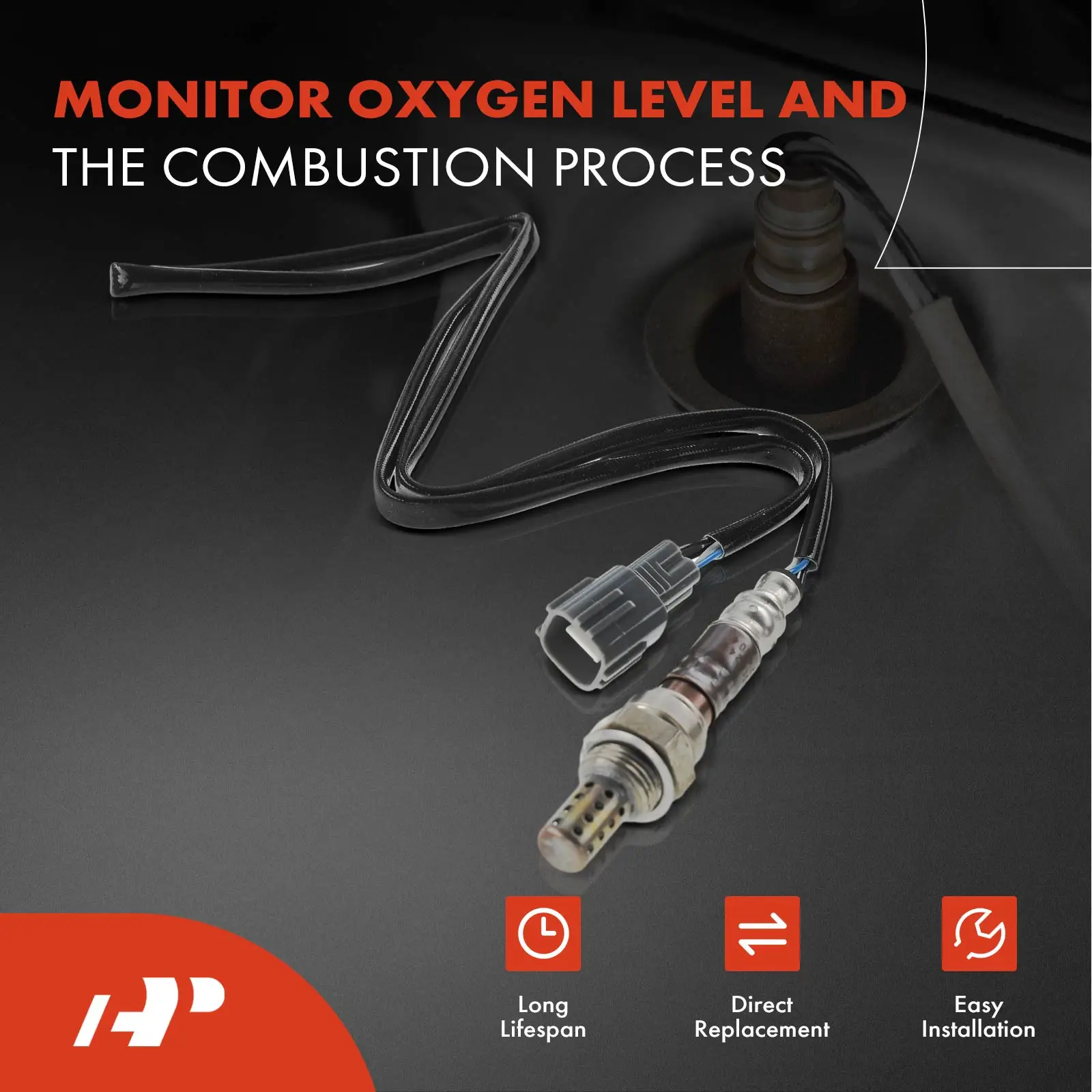 A-Premium Upstream or Downstream O2 Oxygen Sensor for Jaguar XJS 1995 XJ12 1995-1996 Toyota MR2 Spyder 2000-2005
