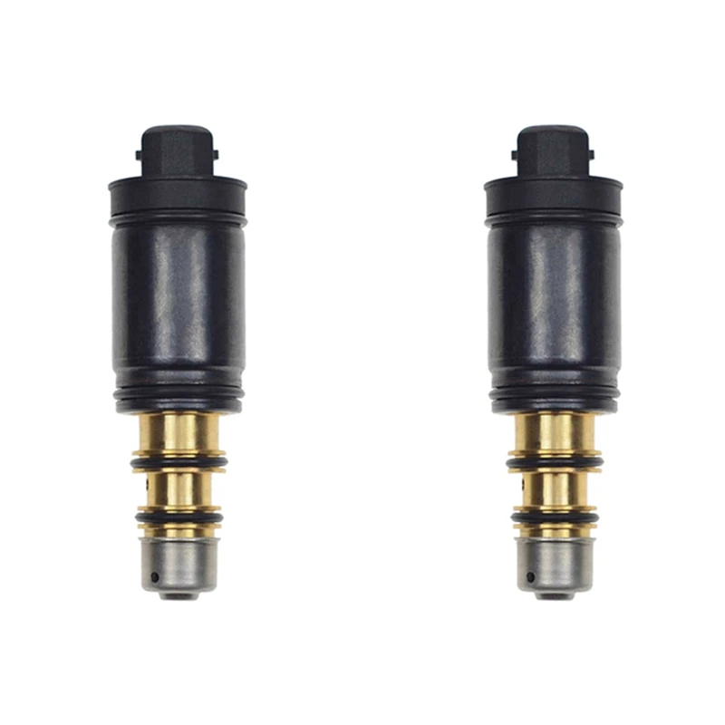 

2X Car Air Conditioner Ac Compressor Solenoid Valve Electronic Control Valve For