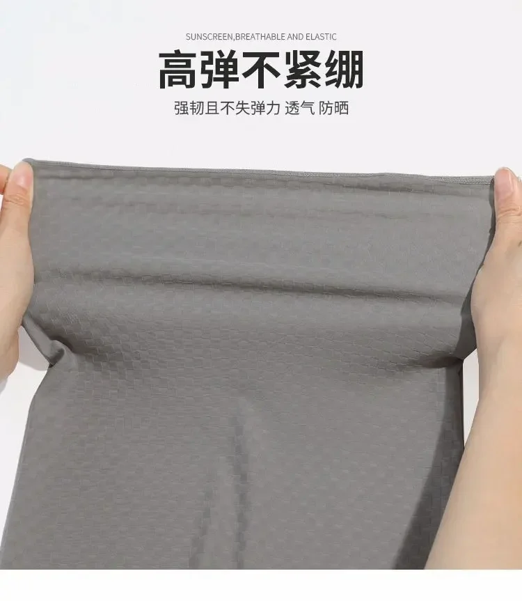 Breathable Sunscreen Neck Gaiter Ice Silk Headband Outdoor Riding Mask Neck Cover Face Neck Protection Sports Headband