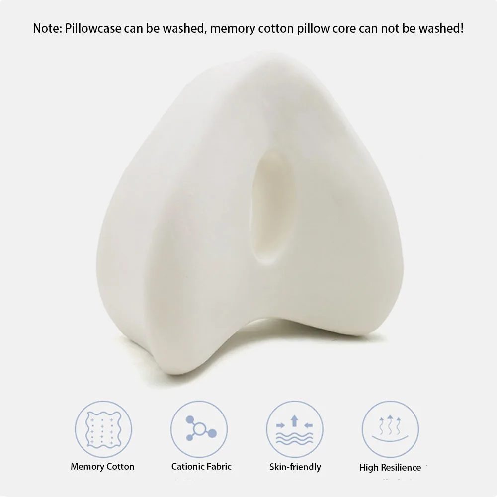 Body Memory Cotton Leg Pillow Home Sleeping Orthopedic Sciatica Pad Back Hip Leg Body Joint Relax Cotton Pillow