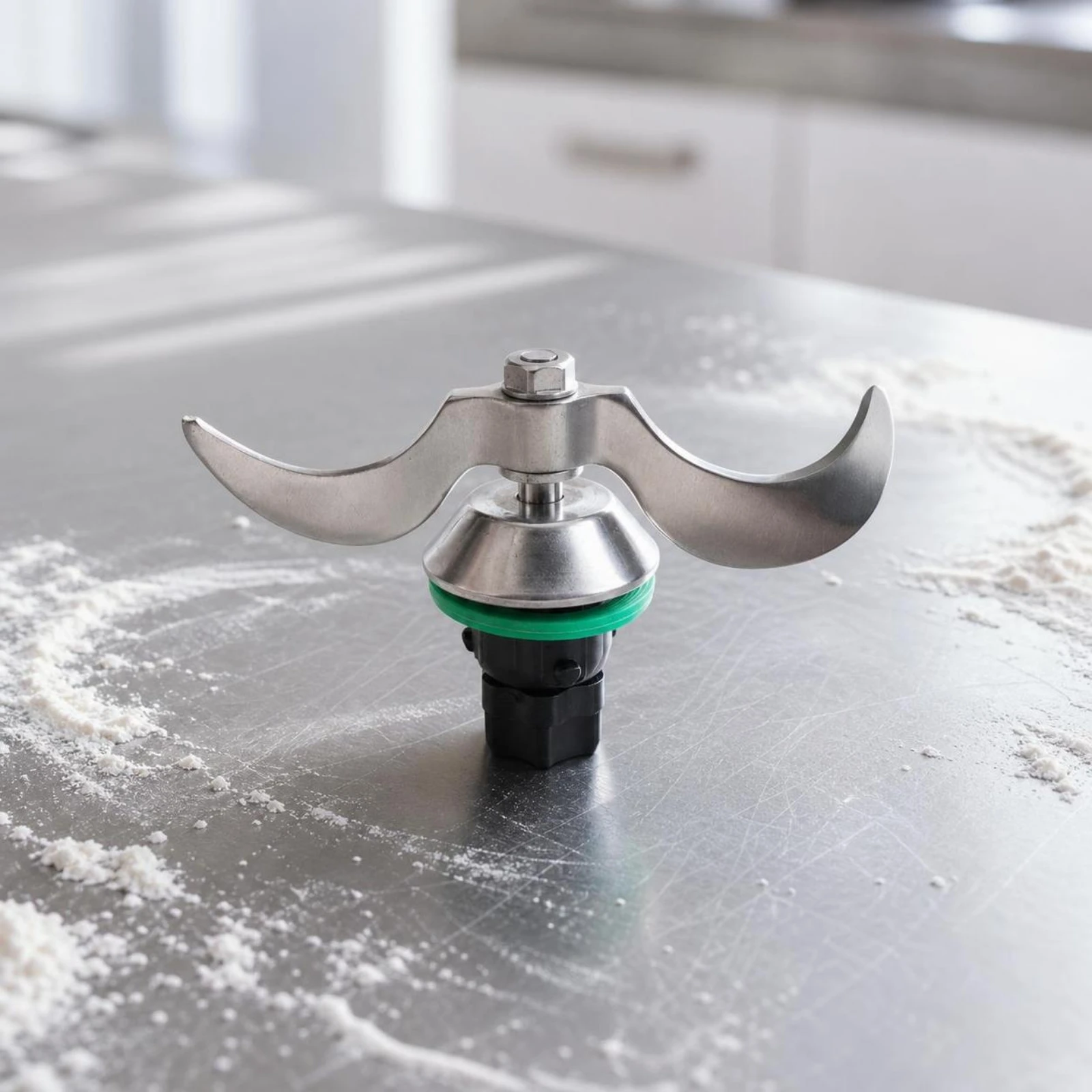 Dough Blade with Sealing Sealing Gasket Long-Lasting Dough Blade Accessory Compact for Bakers, Baking, Kitchen