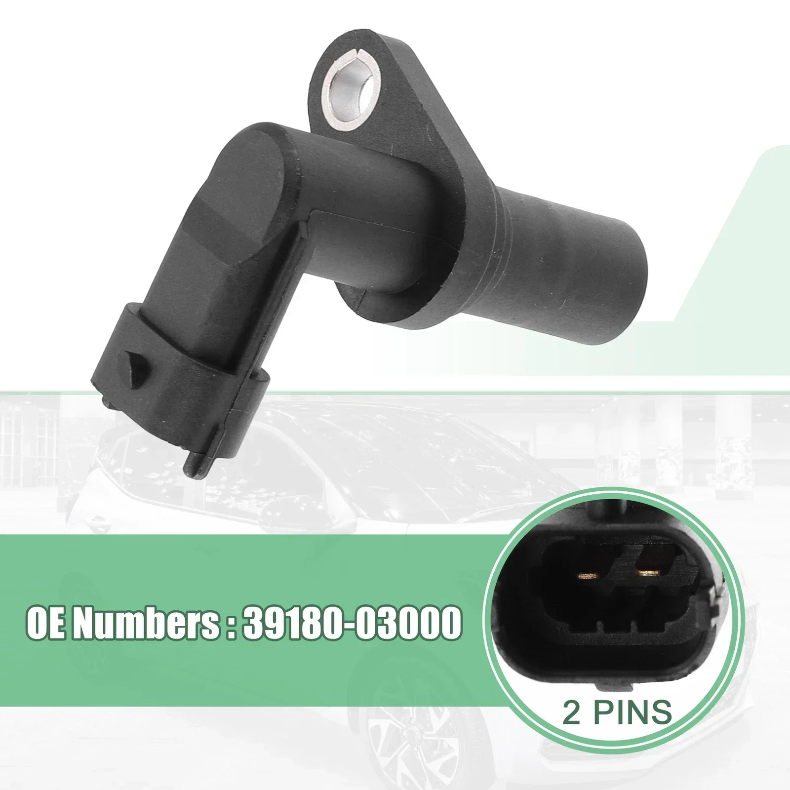 39180-03000 Crankshaft Position Sensor Compatible for Hyundai I10,I20 Kia Picanto Rio MK