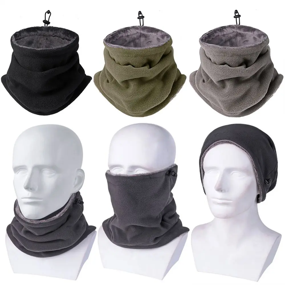

Soft Polar Fleece Neck Warmer Fishing Skating Running Sport Scarf Face Mask Camping Hiking Hat Warm Cycling Headwear